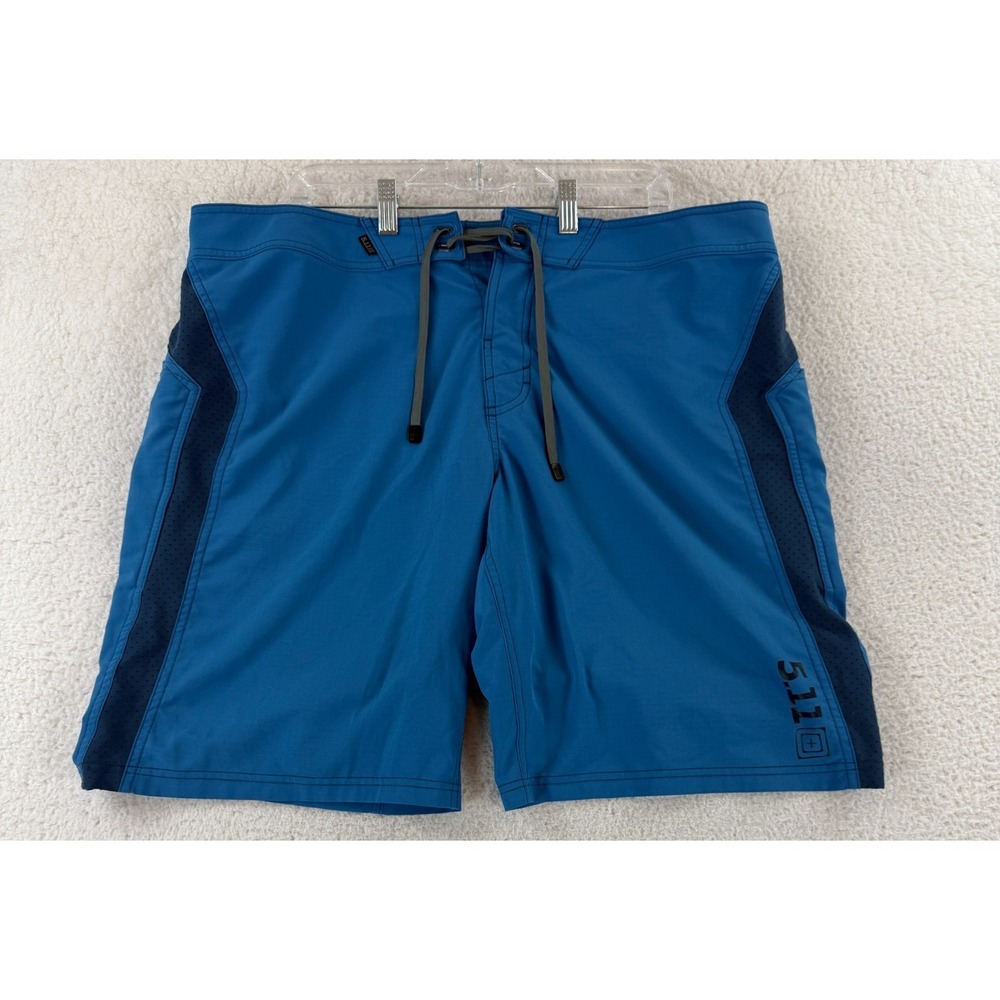 5.11 Tactical Board Short Mens Size 40 Blue Lace‎ Up Swim Surf Beach Outdoors